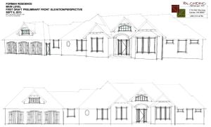 Preliminary Design Version 1 - Exterior Front Elevation