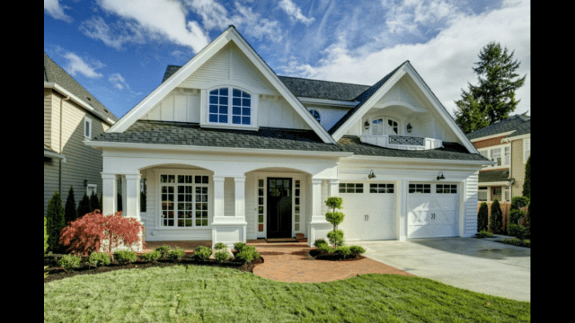 All white home during the day evening.