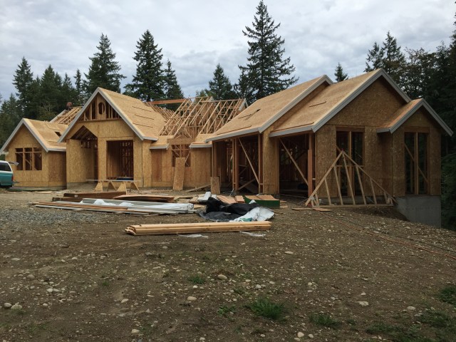 A glimpse of the progress on Thursday morning.